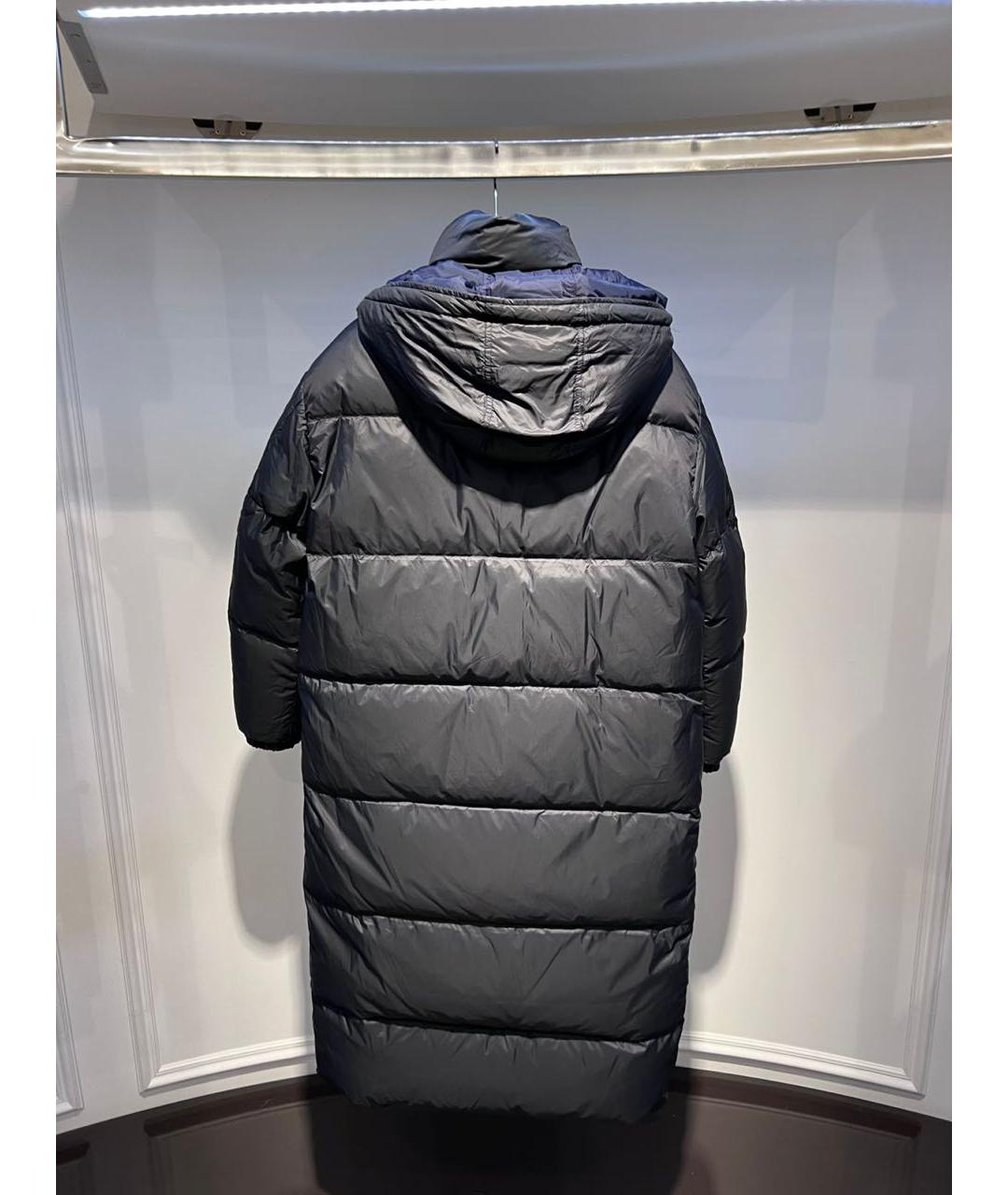 YVES SALOMON Черный пуховик, фото 2