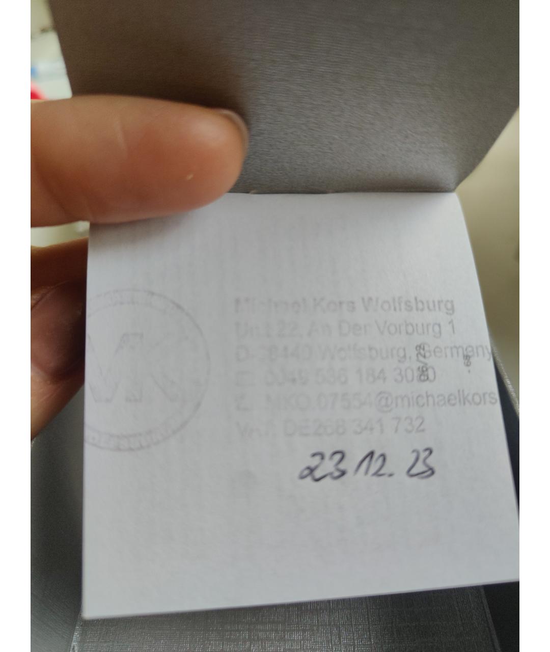 MICHAEL KORS Серебрянный металлический браслет, фото 4