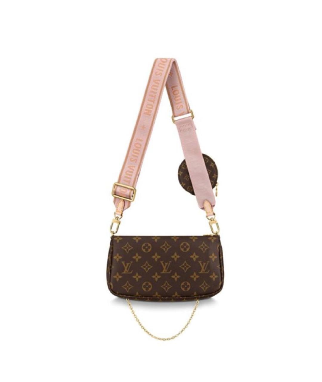 LOUIS VUITTON Коричневая сумка через плечо, фото 5