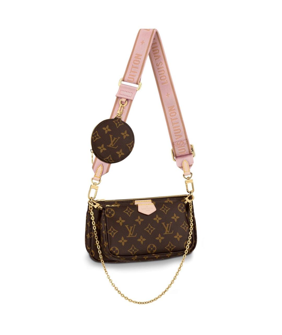 LOUIS VUITTON Коричневая сумка через плечо, фото 1