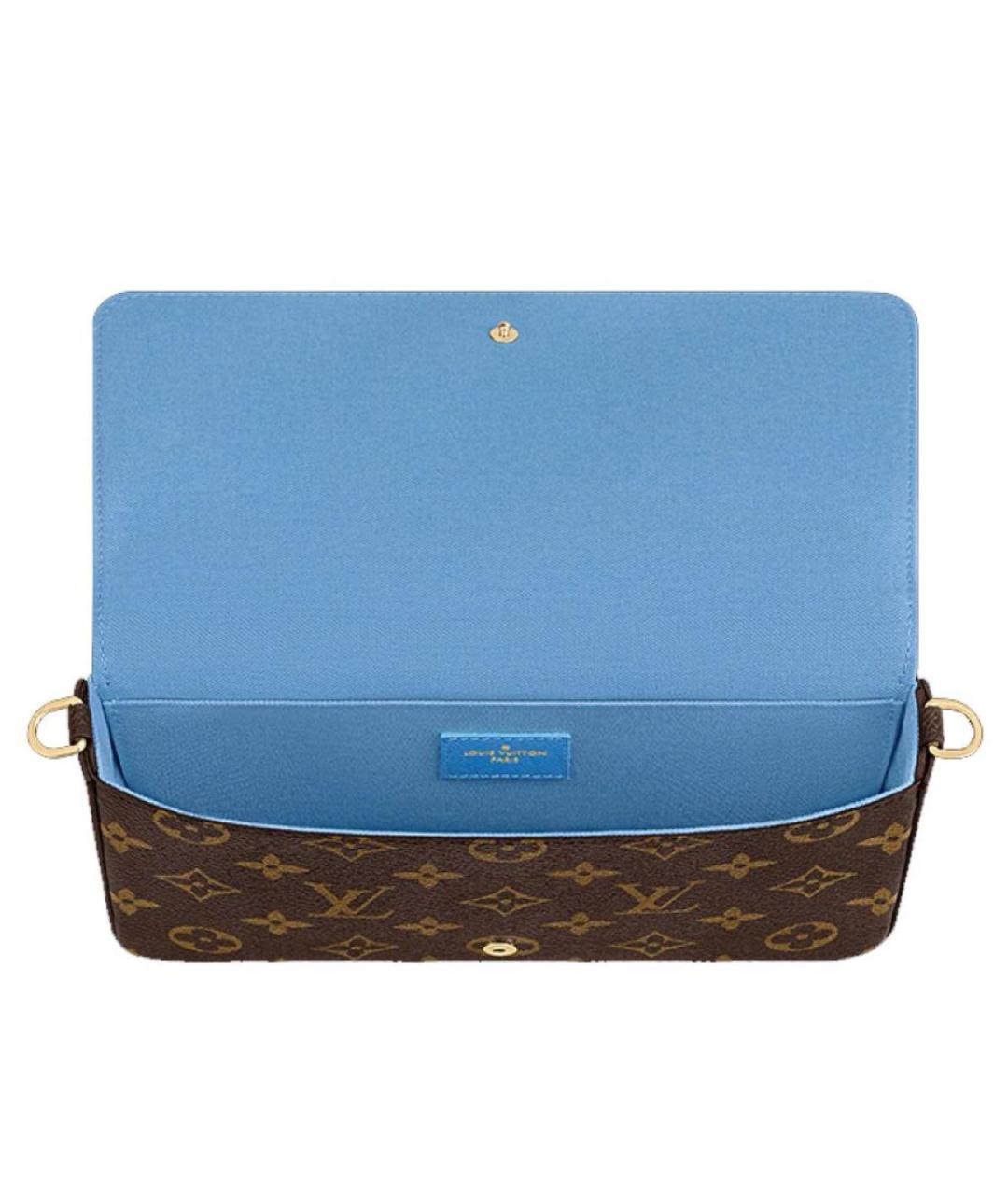 LOUIS VUITTON Коричневая сумка с короткими ручками, фото 6