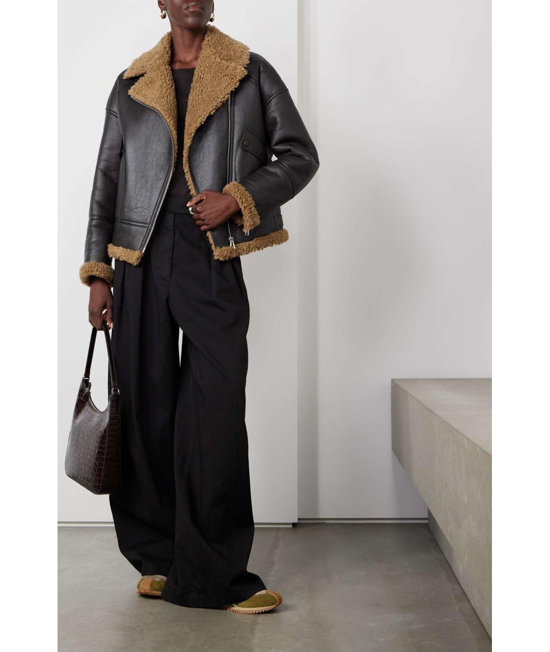 YVES SALOMON Мульти меховая дубленка, фото 2