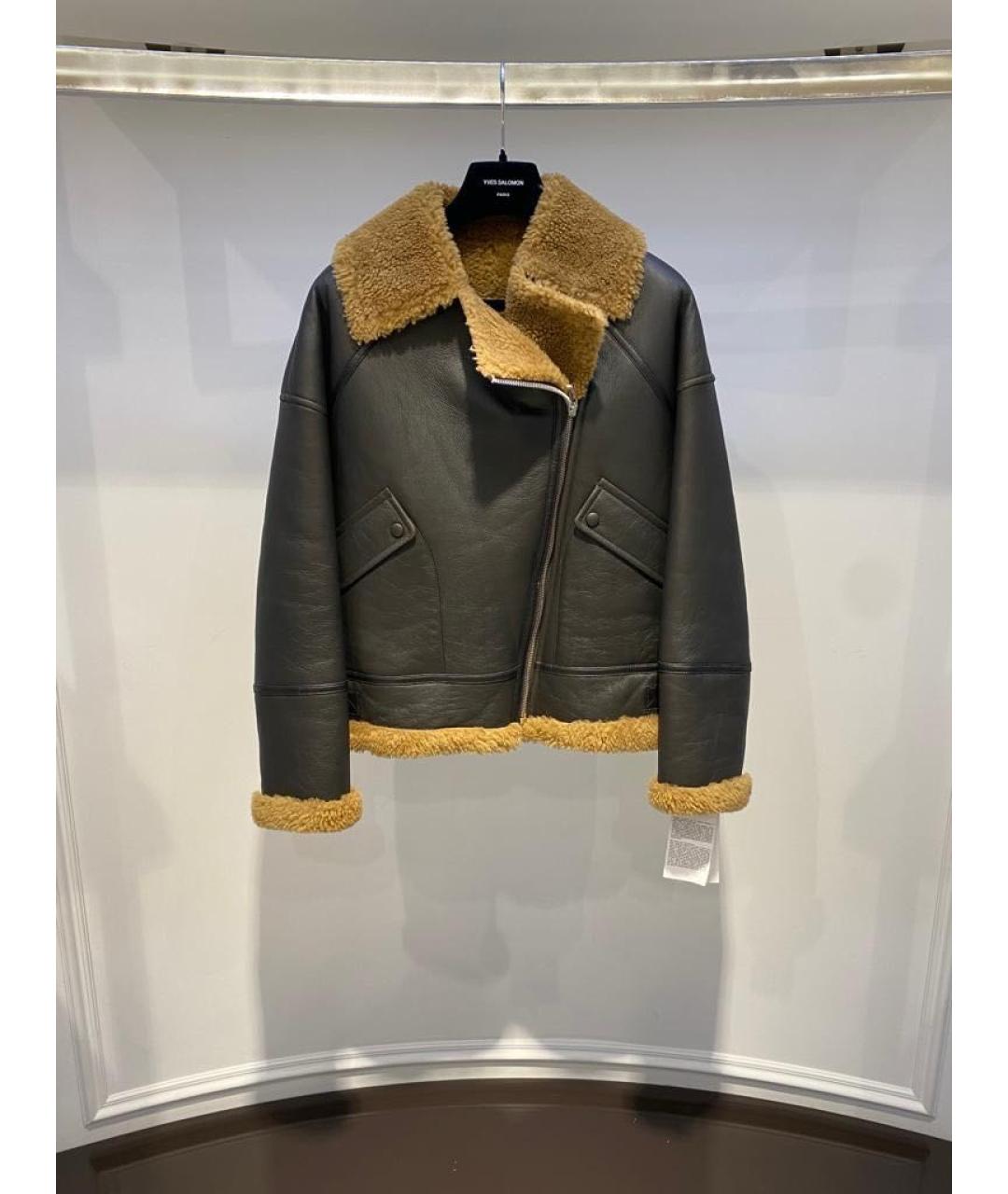 YVES SALOMON Мульти меховая дубленка, фото 5