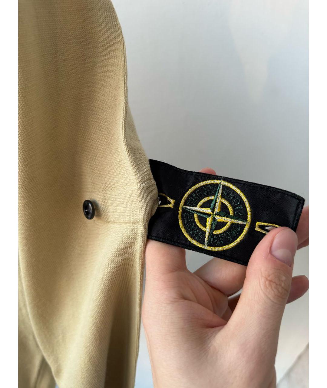 STONE ISLAND Бежевая водолазка, фото 5