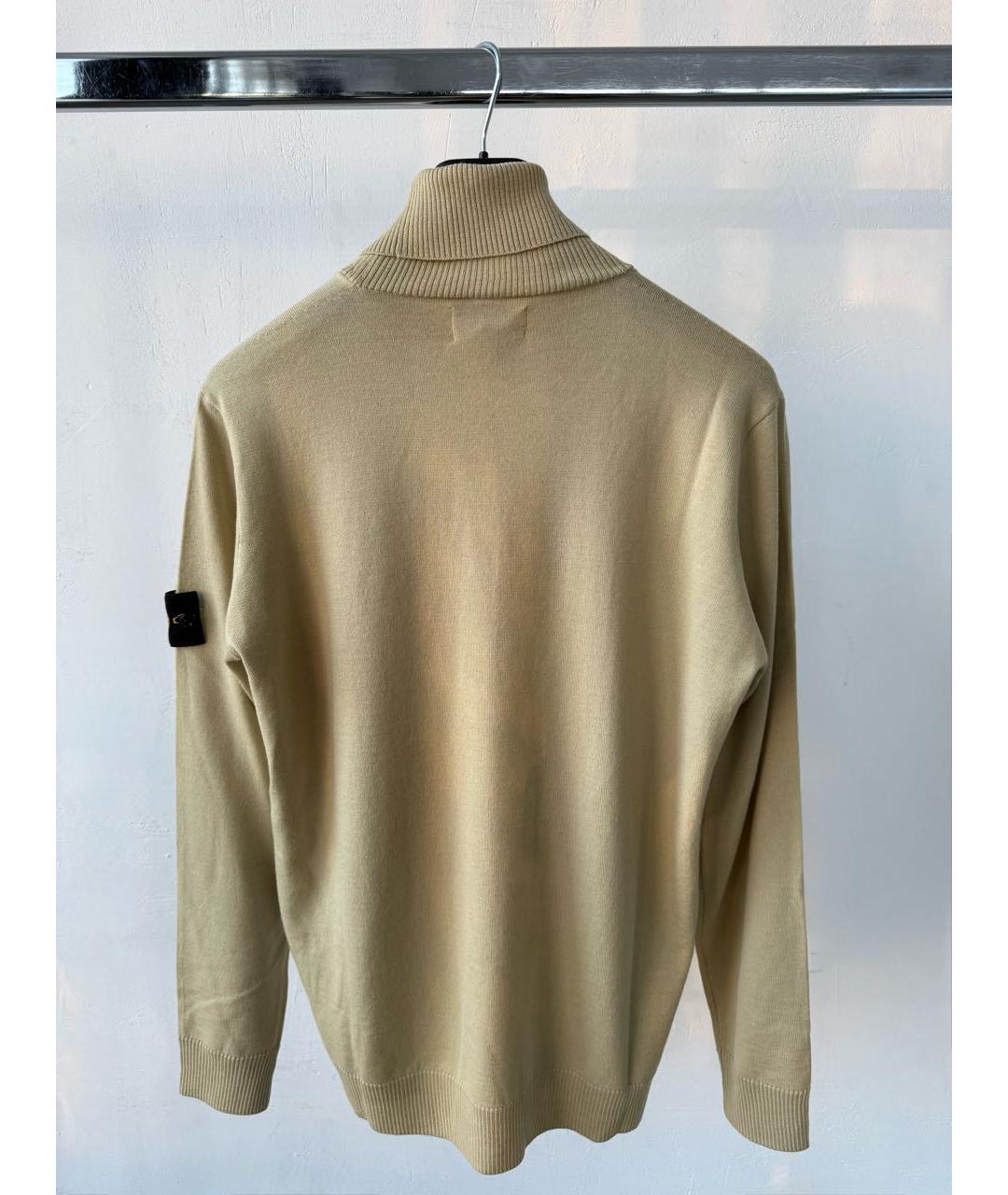 STONE ISLAND Бежевая водолазка, фото 8