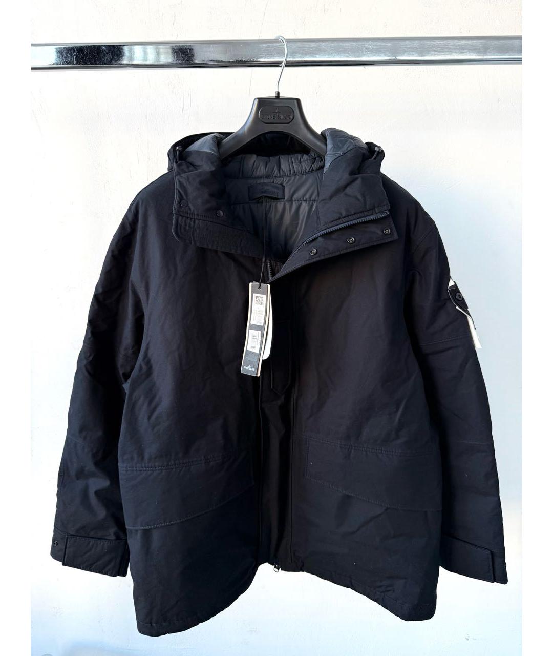 STONE ISLAND Темно-синяя куртка, фото 2