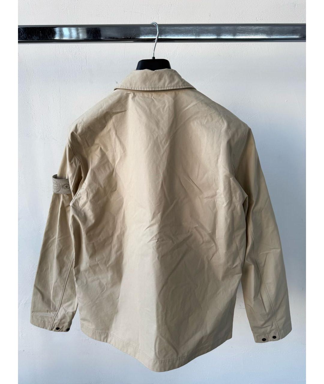 STONE ISLAND Бежевая куртка, фото 8