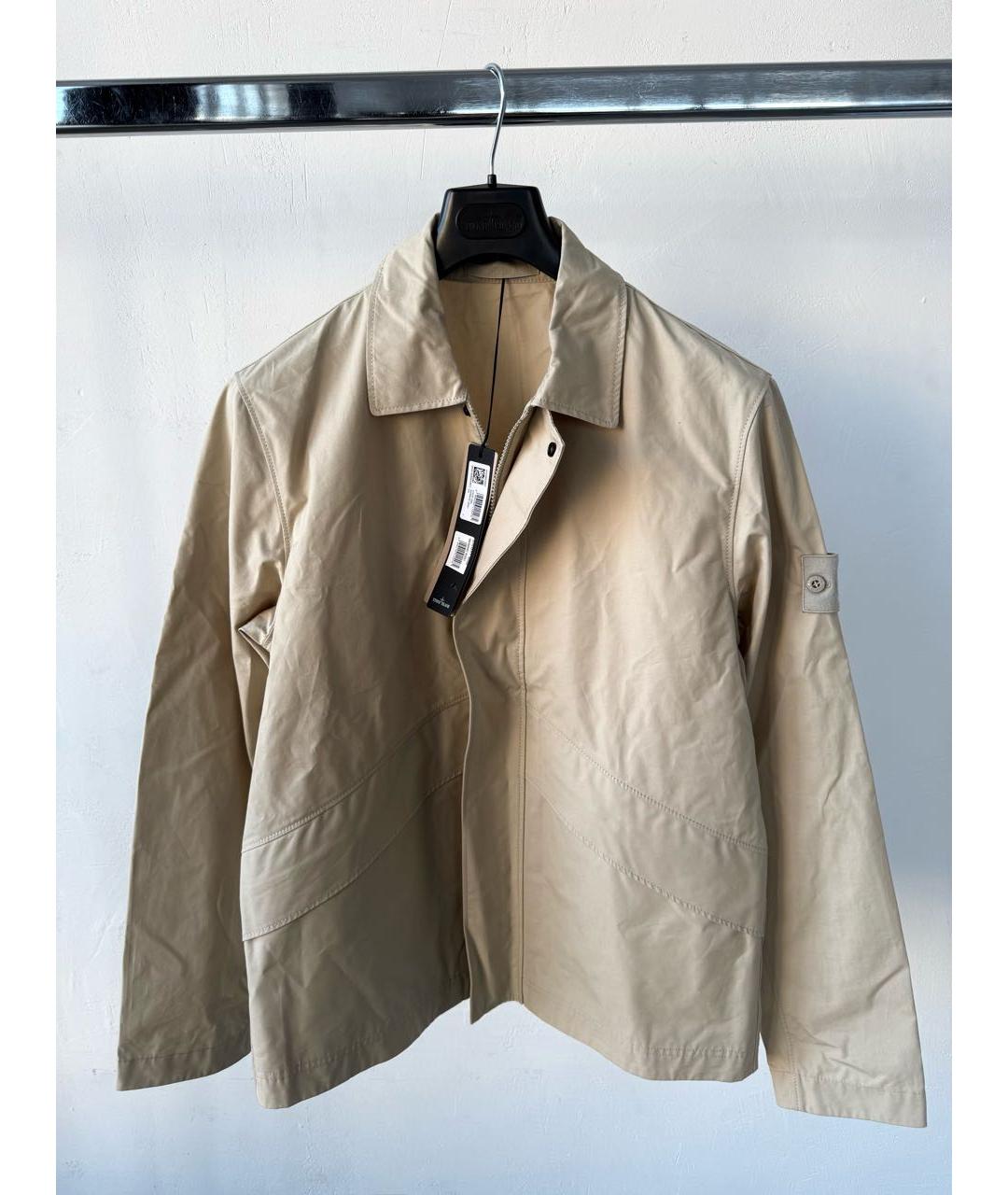 STONE ISLAND Бежевая куртка, фото 2