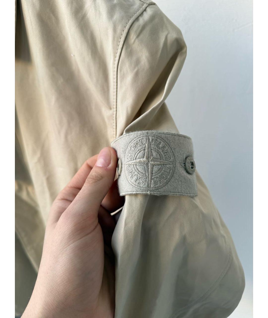 STONE ISLAND Бежевая куртка, фото 5