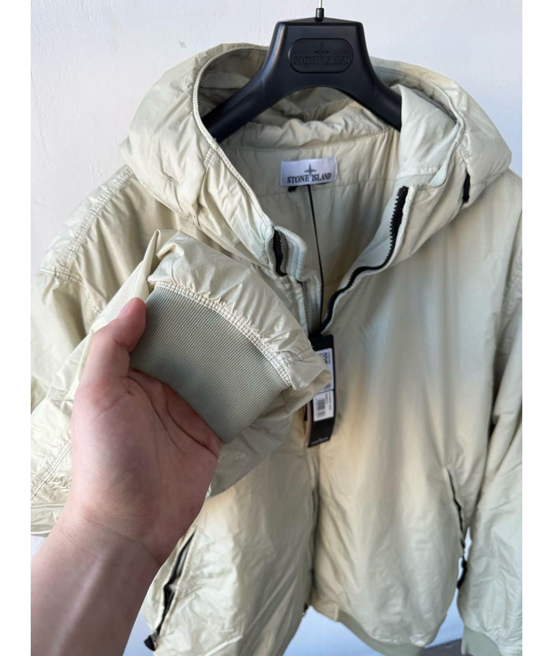 STONE ISLAND Бежевая куртка, фото 4