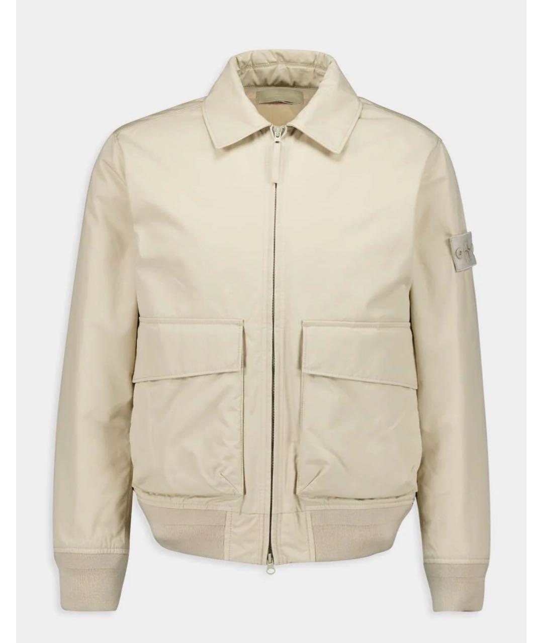 STONE ISLAND Бежевая куртка, фото 9