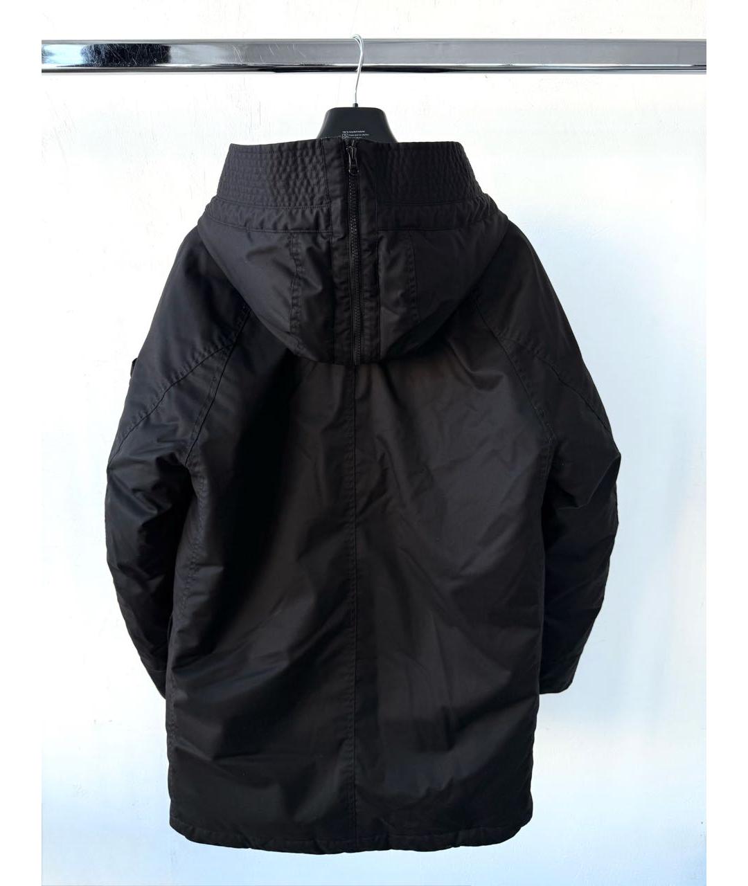 STONE ISLAND Черная парка, фото 8