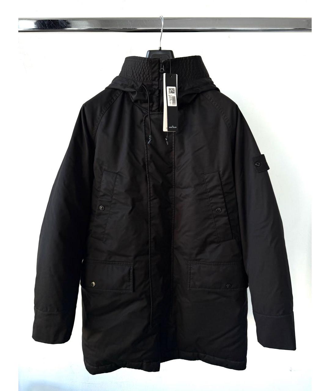 STONE ISLAND Черная парка, фото 2