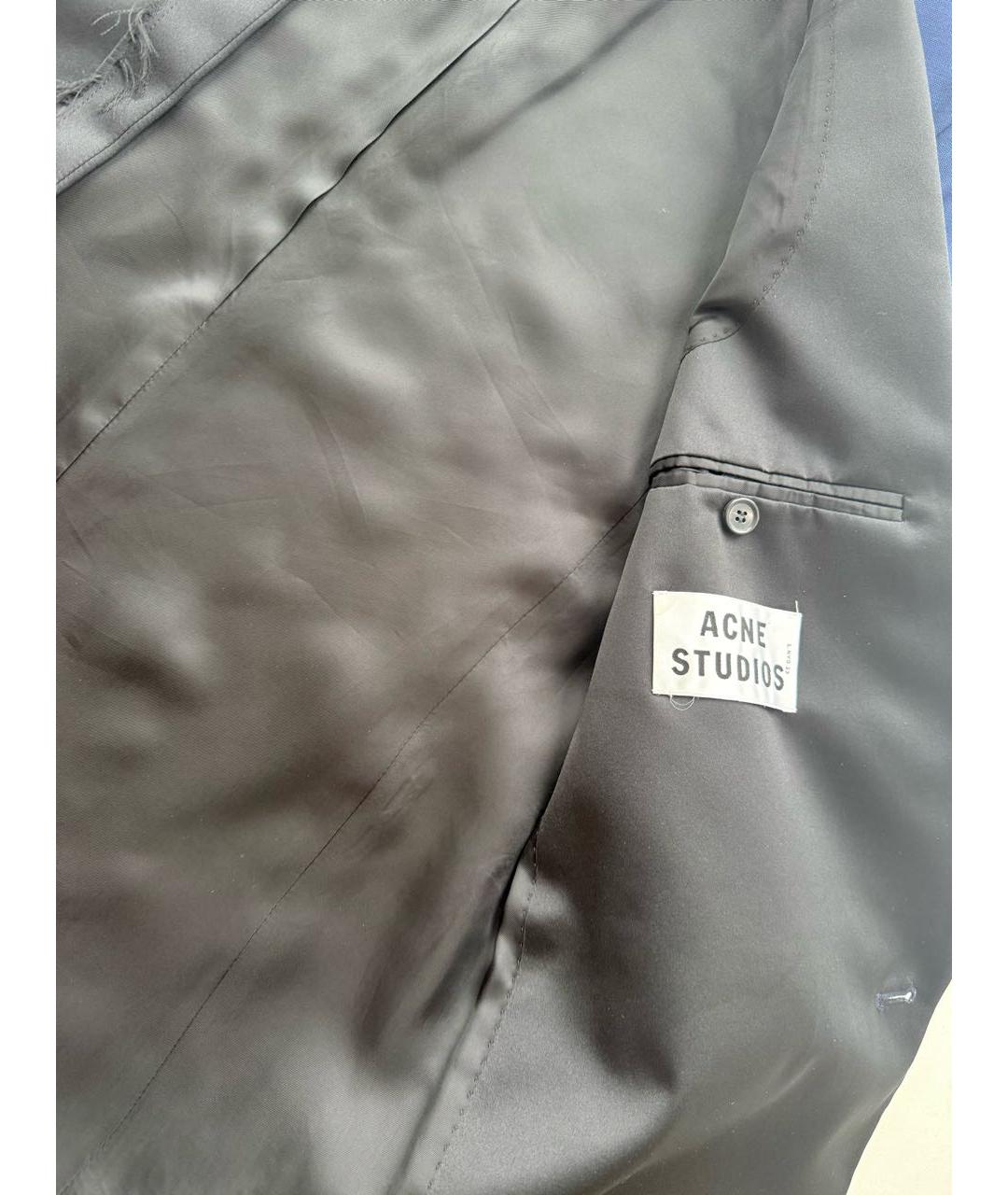 ACNE STUDIOS Синий жакет/пиджак, фото 4