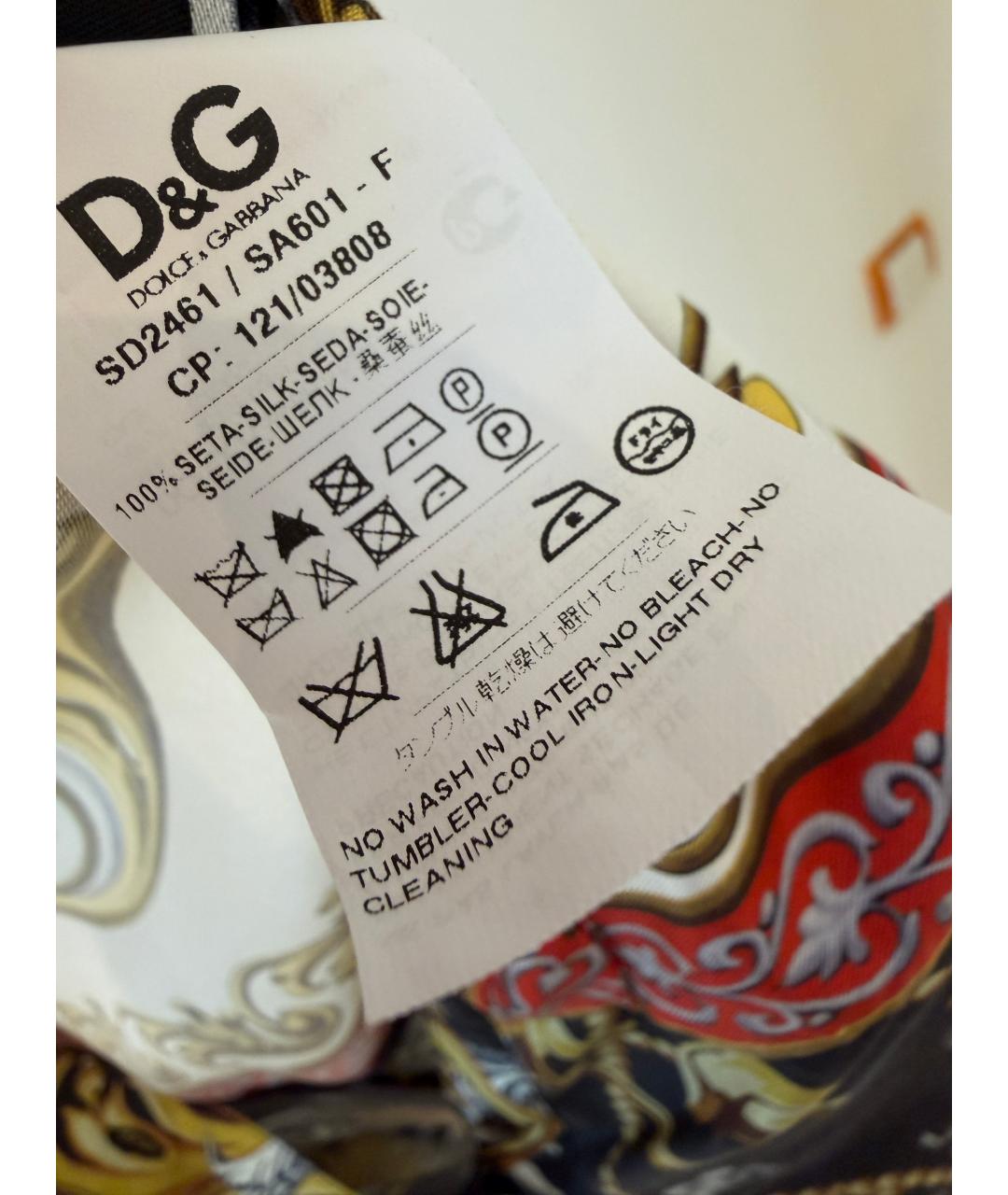 DOLCE&GABBANA Шелковый комбинезон, фото 6