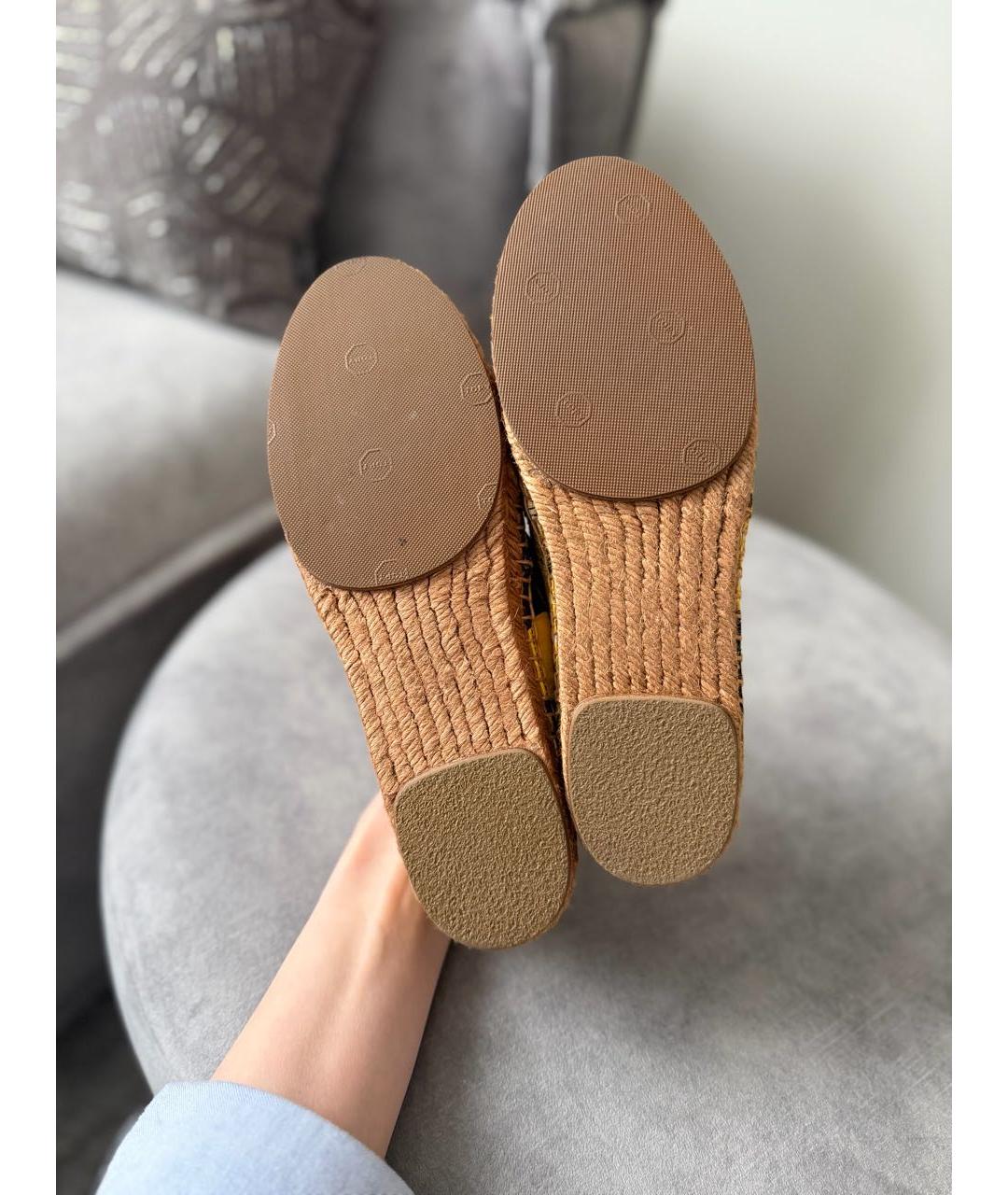 DOLCE&GABBANA Мульти текстильные эспадрильи, фото 6