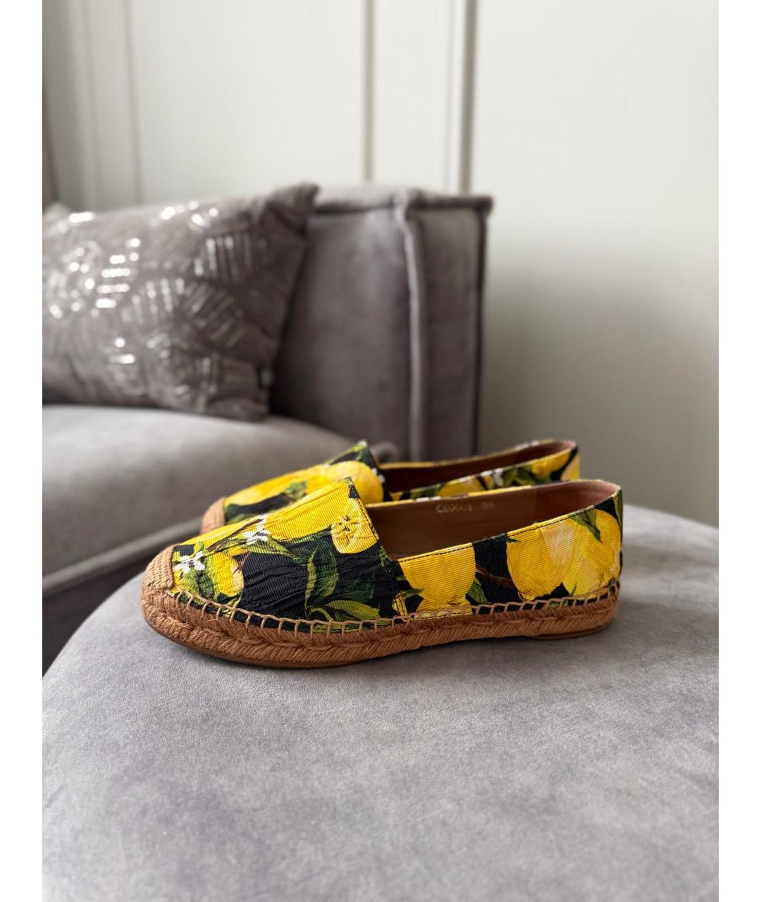 DOLCE&GABBANA Мульти текстильные эспадрильи, фото 3