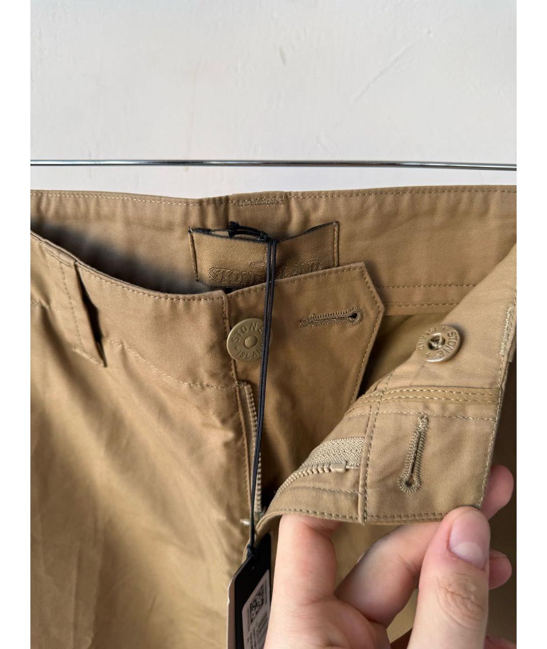 STONE ISLAND Брюки чинос, фото 4
