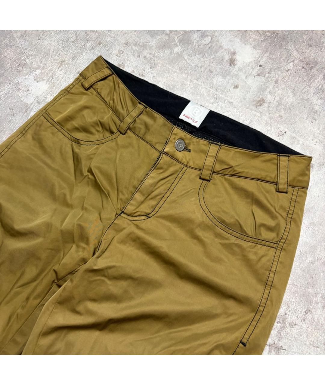 BOGNER Коричневые полиэстеровые спортивные брюки и шорты, фото 4