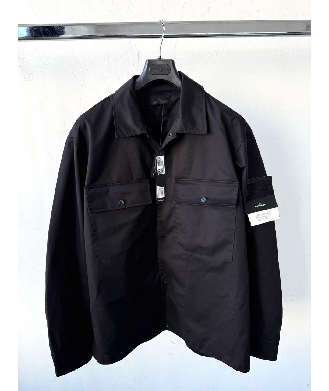 STONE ISLAND Черная куртка, фото 2