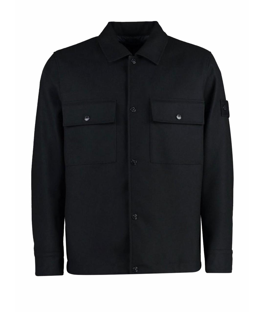 STONE ISLAND Черная куртка, фото 1