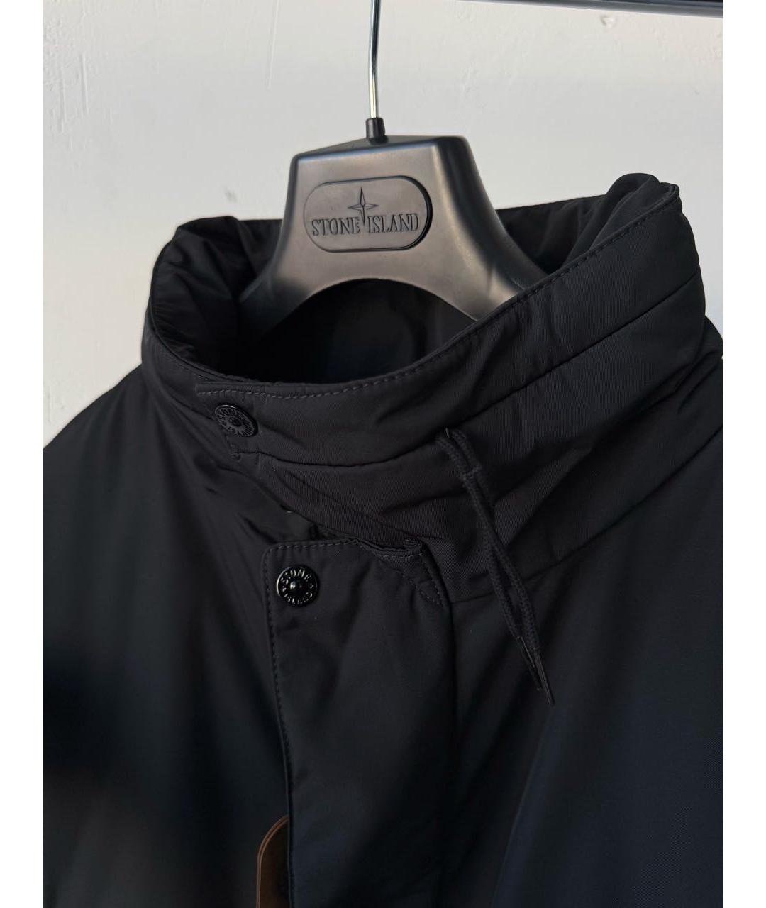 STONE ISLAND Черная куртка, фото 5