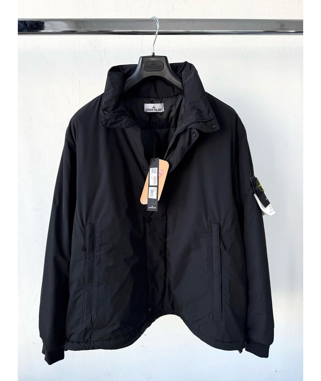 STONE ISLAND Черная куртка, фото 2