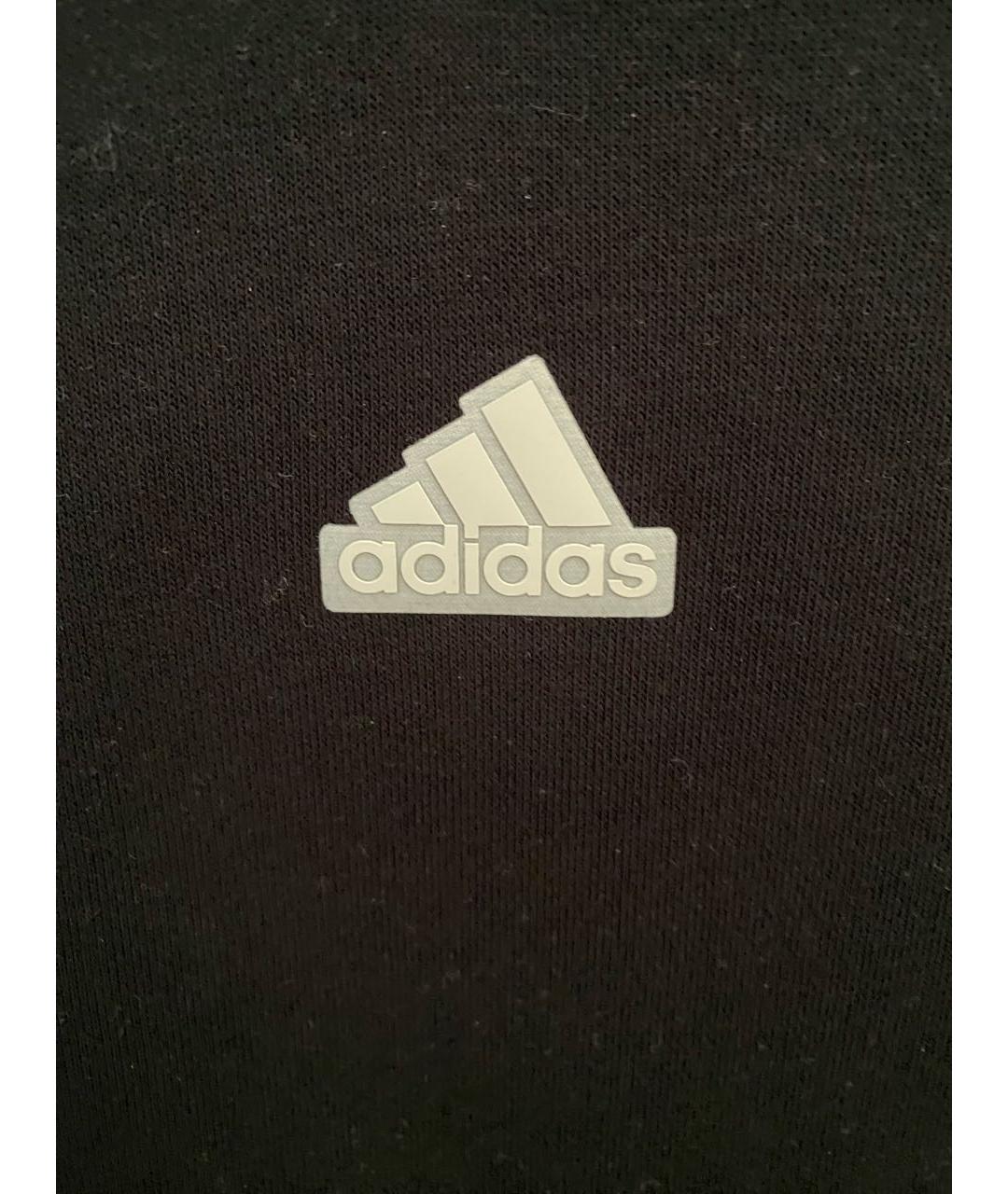 ADIDAS Черная хлопковая жилетка, фото 4