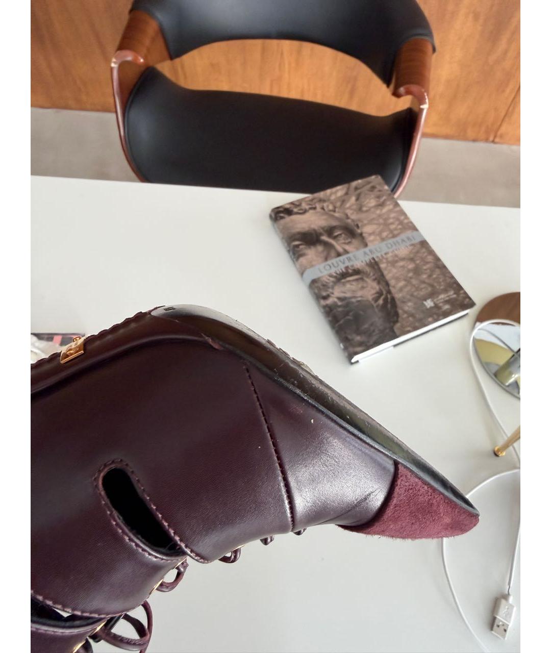 TOM FORD Бордовые ботильоны, фото 7