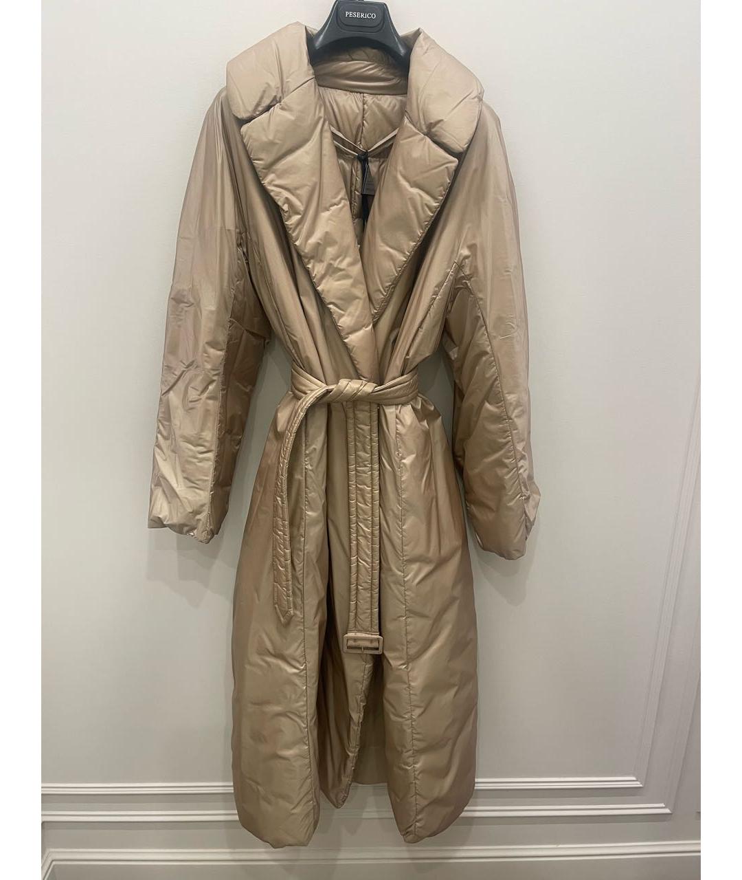 MONCLER Бежевый пуховик, фото 7