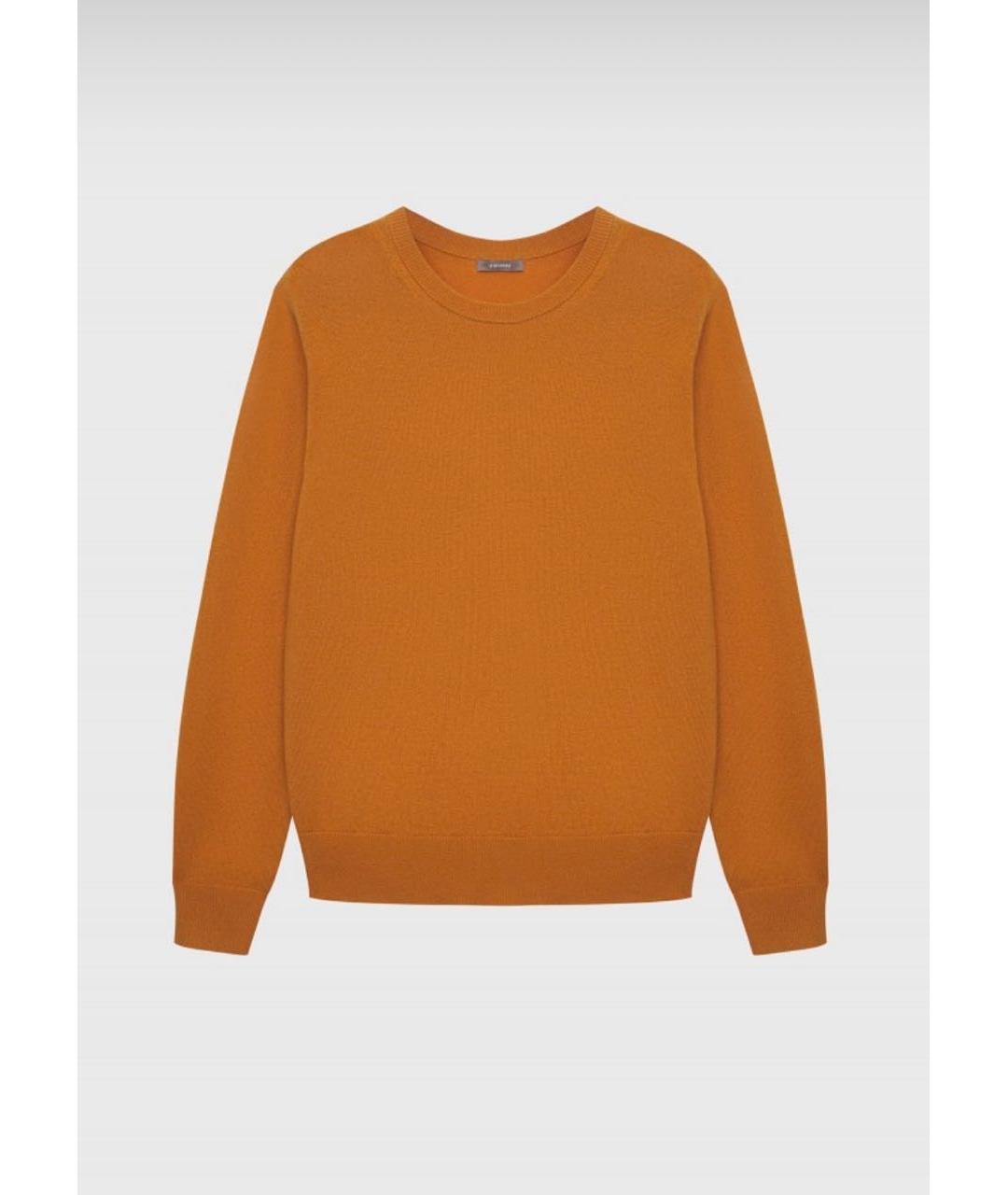 12 STOREEZ Оранжевый шерстяной джемпер / свитер, фото 5