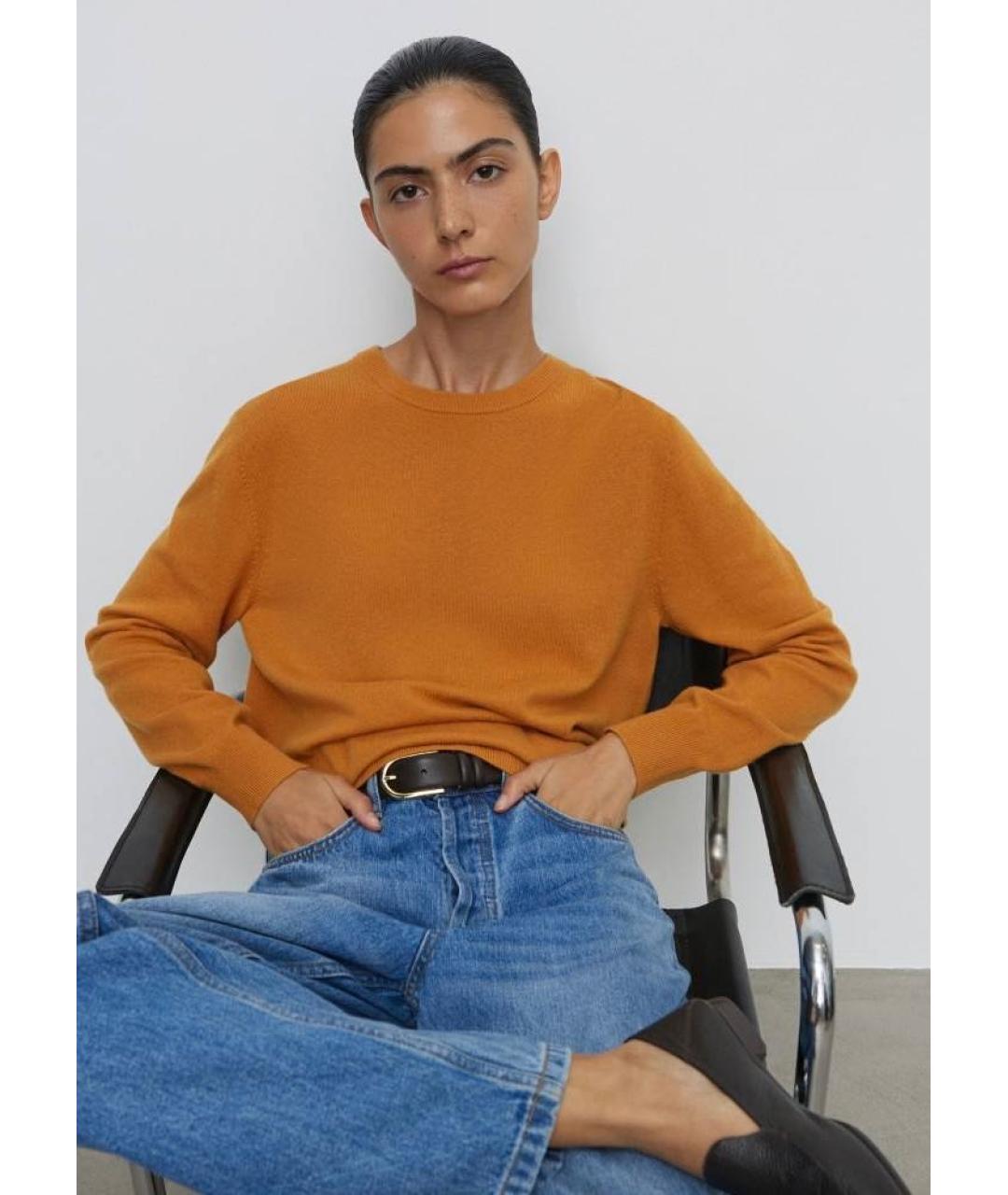 12 STOREEZ Оранжевый шерстяной джемпер / свитер, фото 4