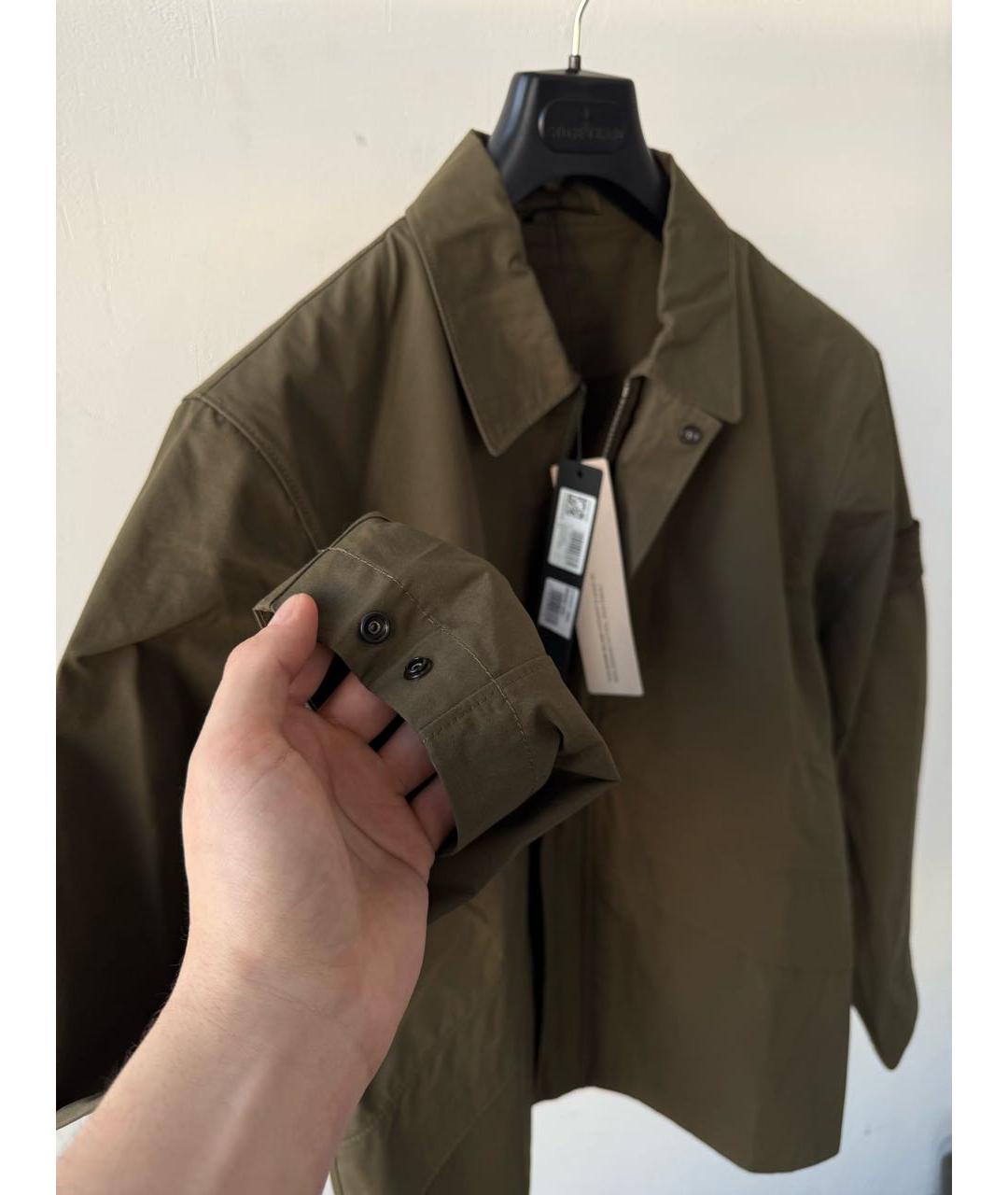 STONE ISLAND Хаки куртка, фото 4