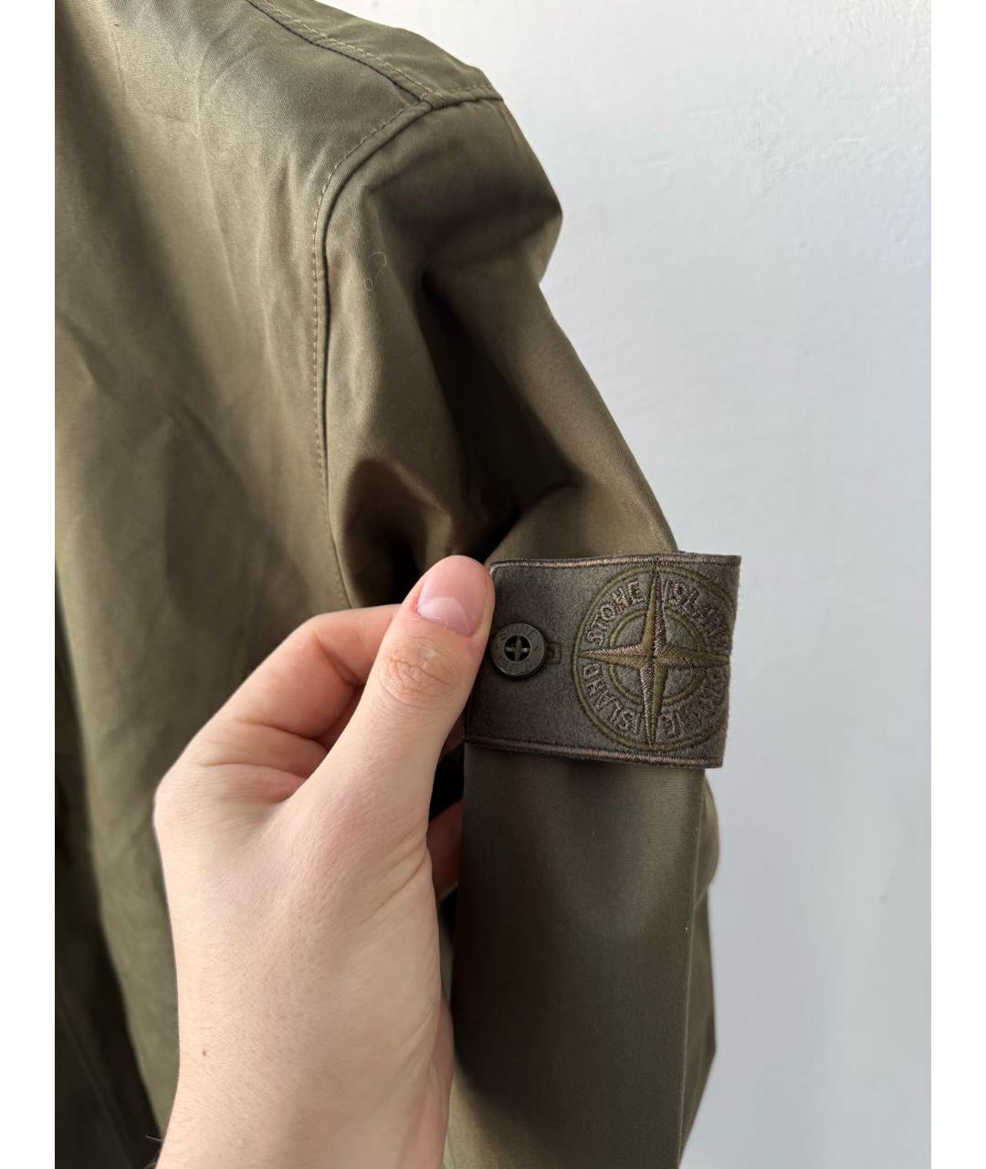 STONE ISLAND Хаки куртка, фото 5