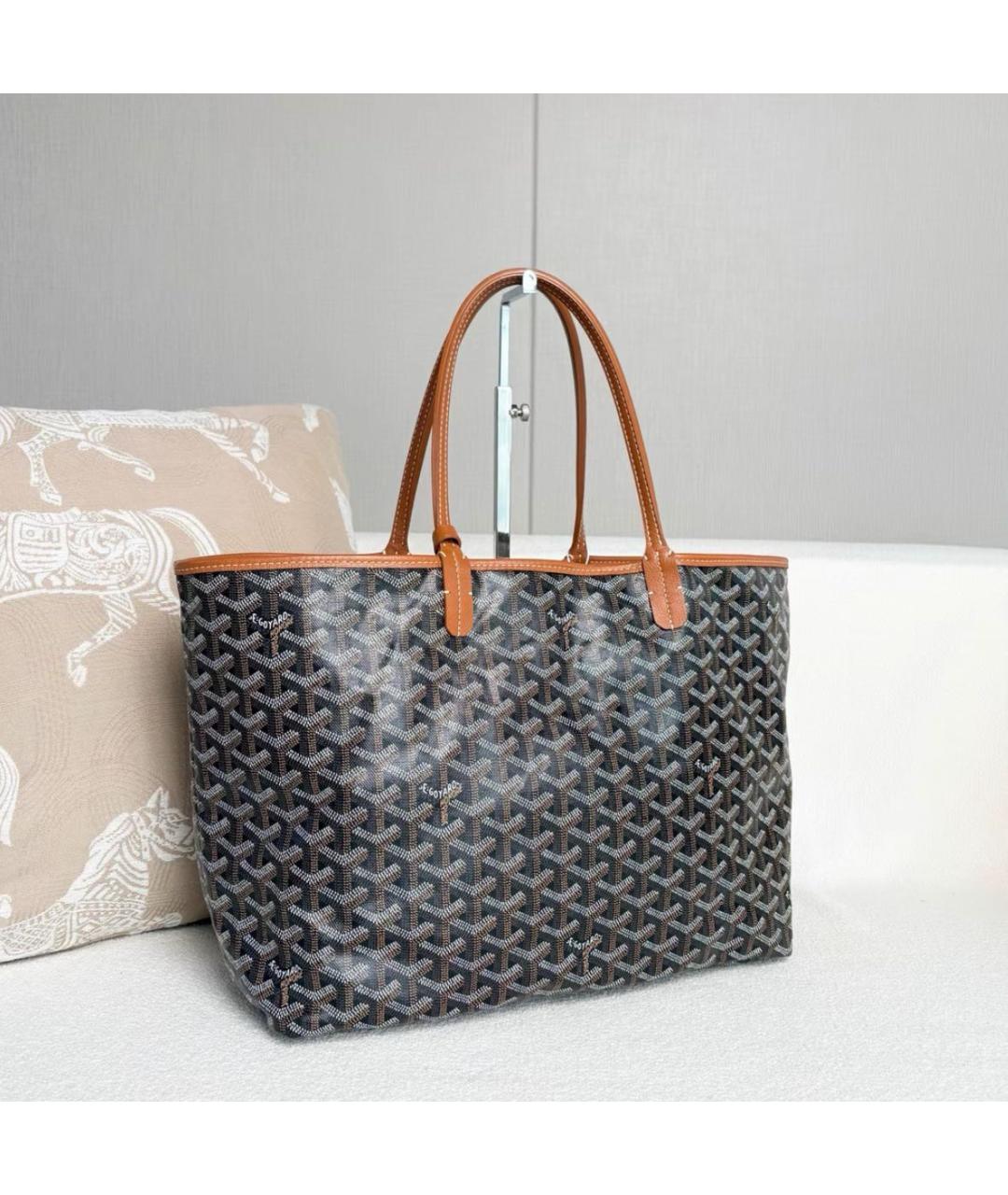 GOYARD Коричневая сумка тоут, фото 4