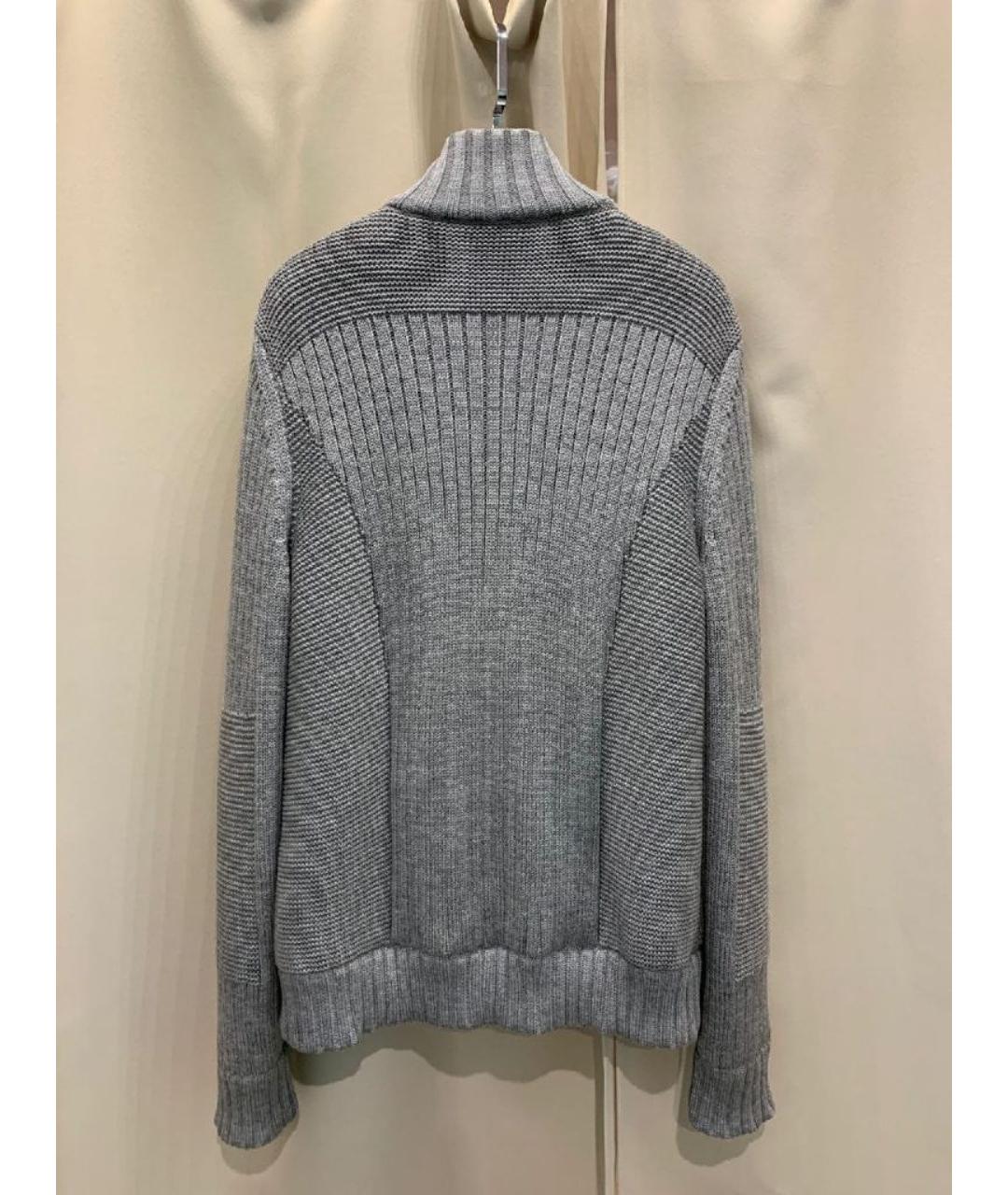 ZILLI Серый шерстяной кардиган, фото 2