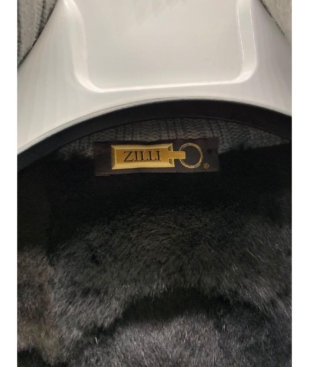 ZILLI Серый шерстяной кардиган, фото 4