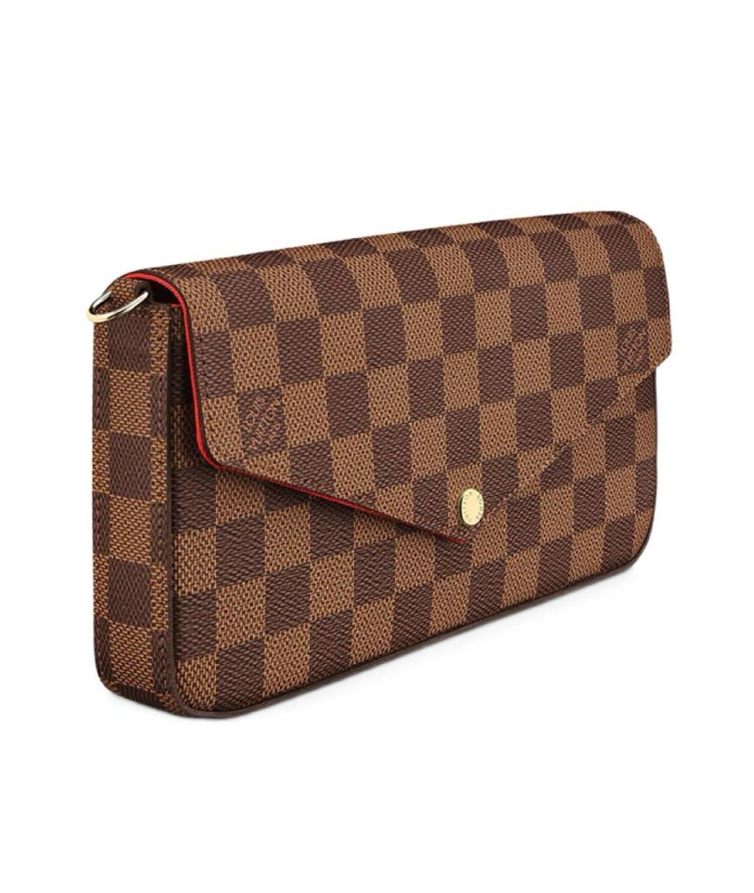 LOUIS VUITTON Коричневая сумка через плечо, фото 3