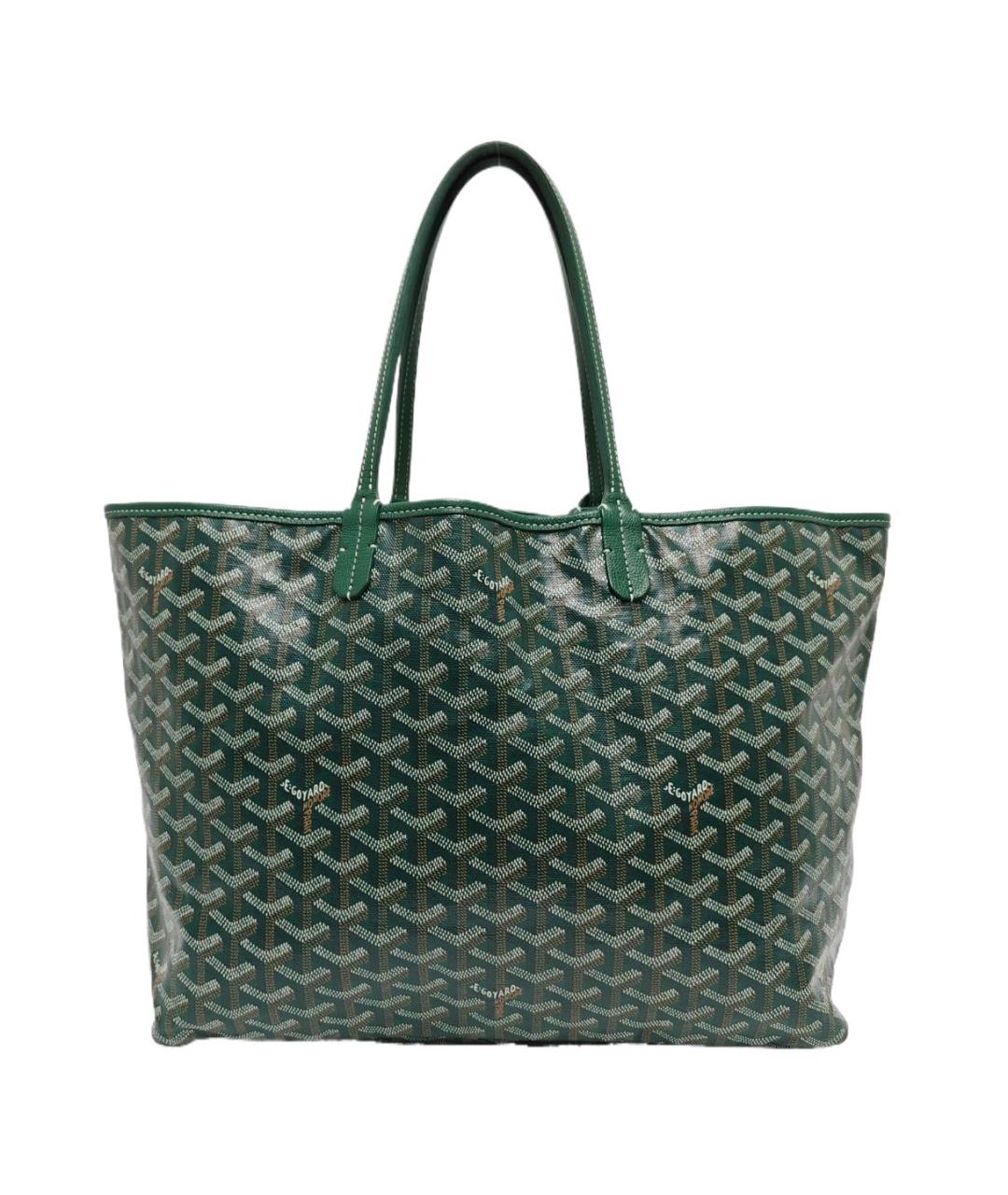 GOYARD Зеленая сумка тоут, фото 1