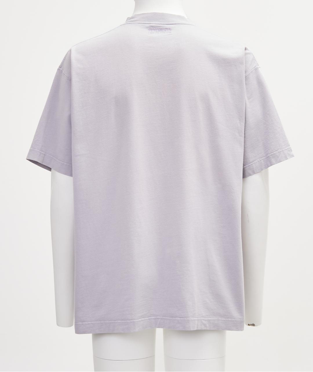 VETEMENTS Фиолетовая хлопковая футболка, фото 2