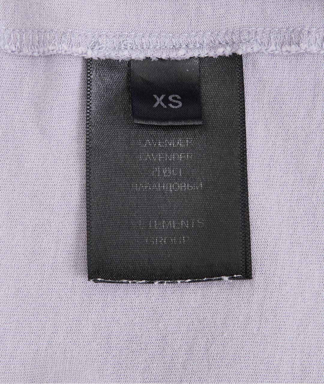 VETEMENTS Фиолетовая хлопковая футболка, фото 5