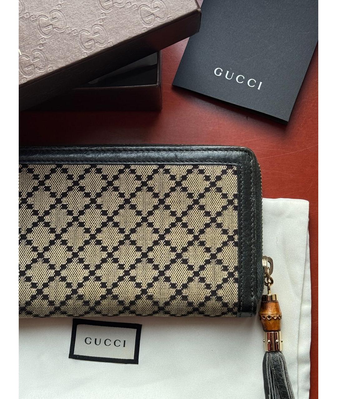 GUCCI Бежевый кошелек, фото 5