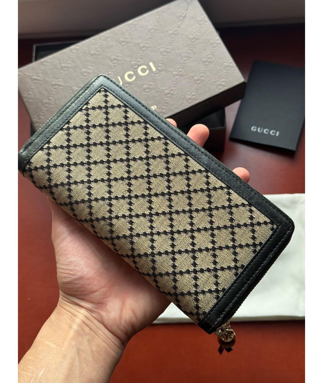 GUCCI Бежевый кошелек, фото 3