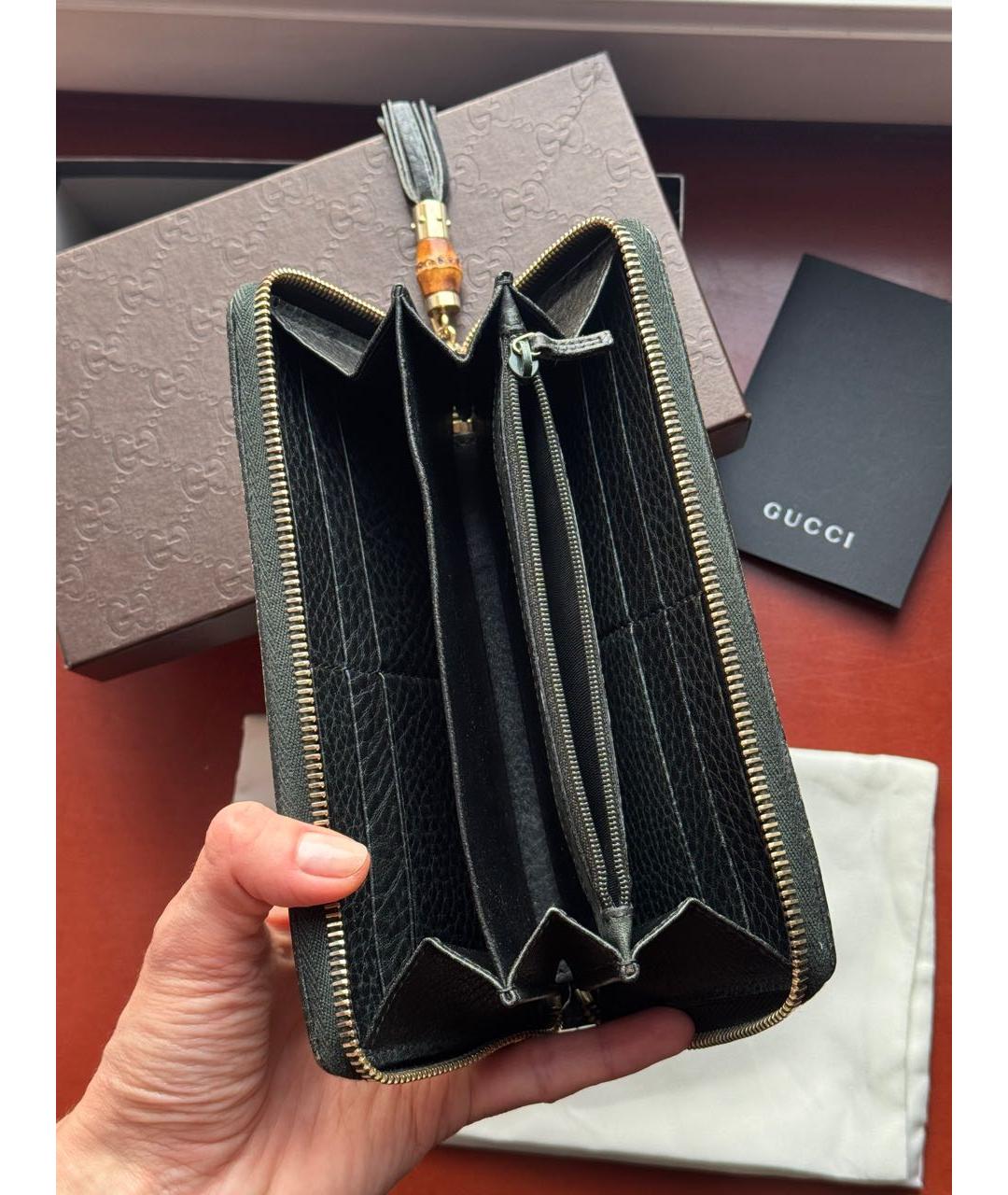 GUCCI Бежевый кошелек, фото 4