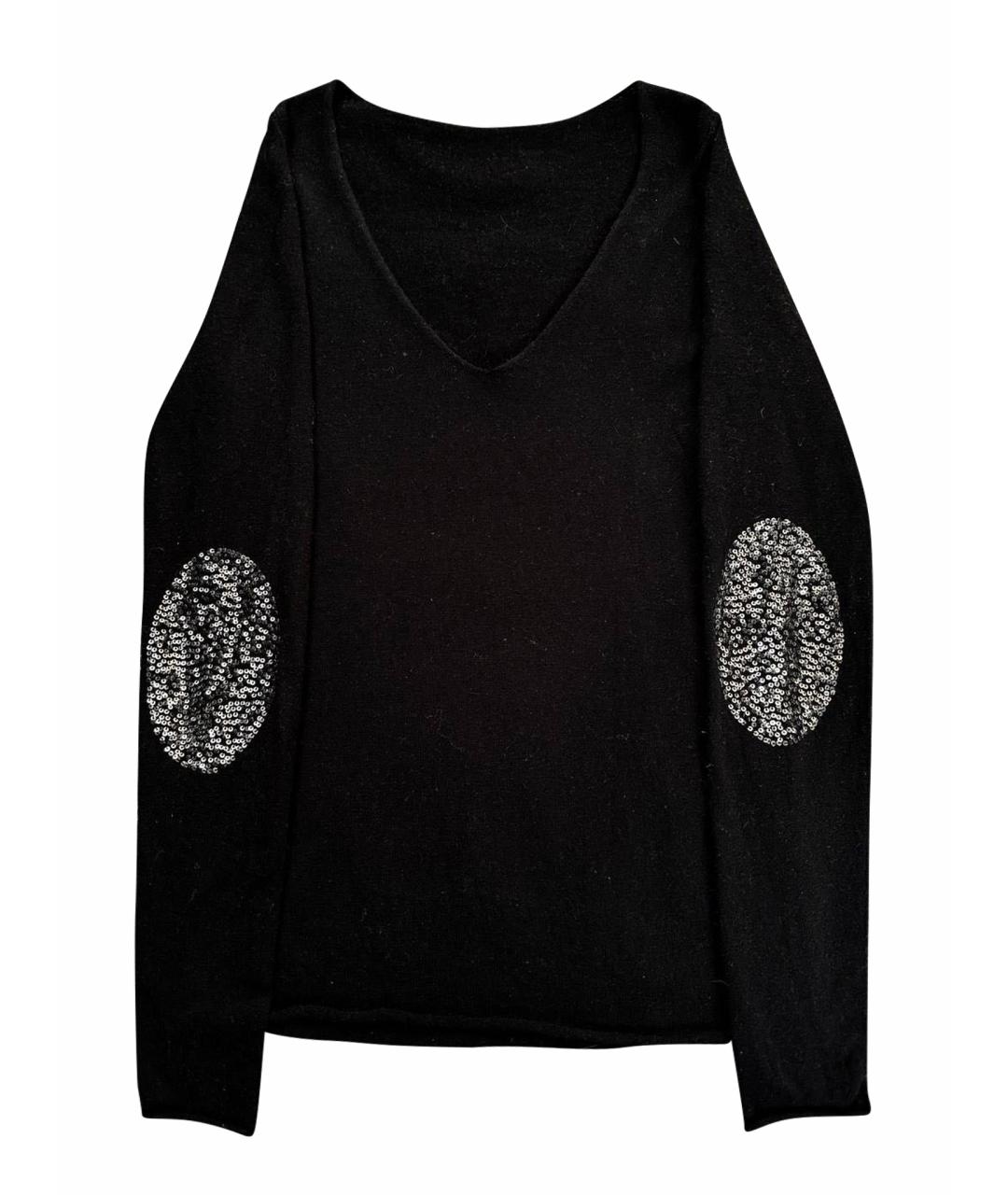 ZADIG & VOLTAIRE Черный шерстяной джемпер / свитер, фото 1