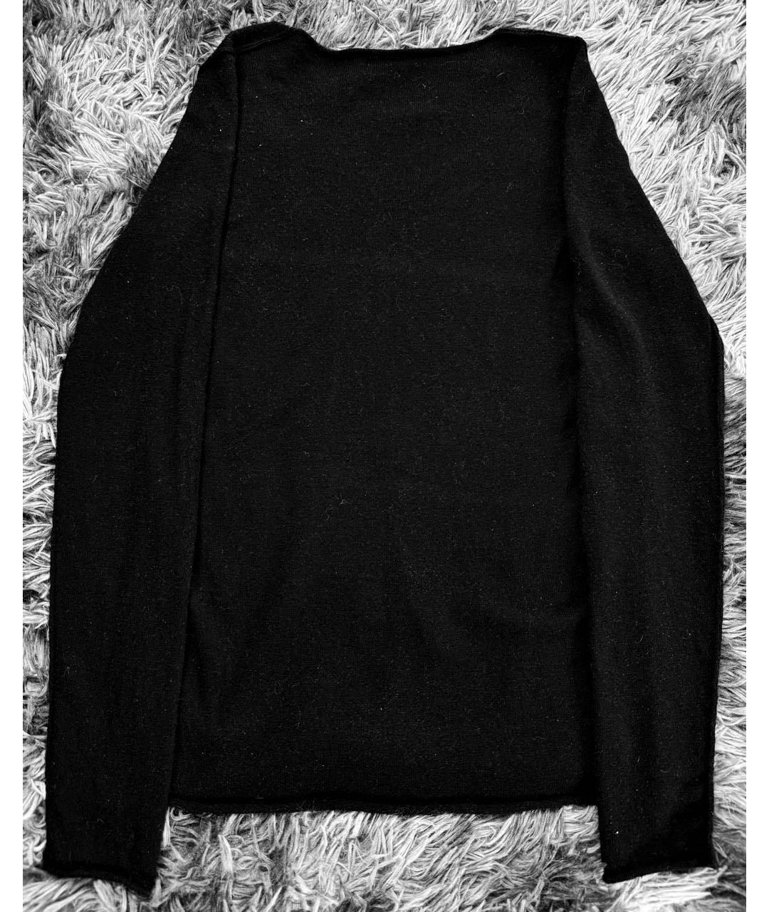 ZADIG & VOLTAIRE Черный шерстяной джемпер / свитер, фото 2