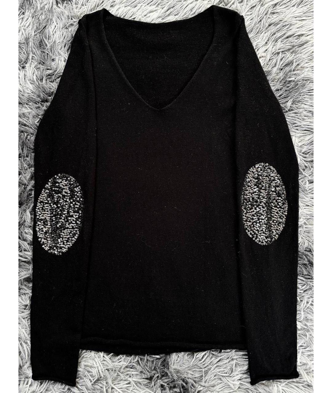 ZADIG & VOLTAIRE Черный шерстяной джемпер / свитер, фото 6