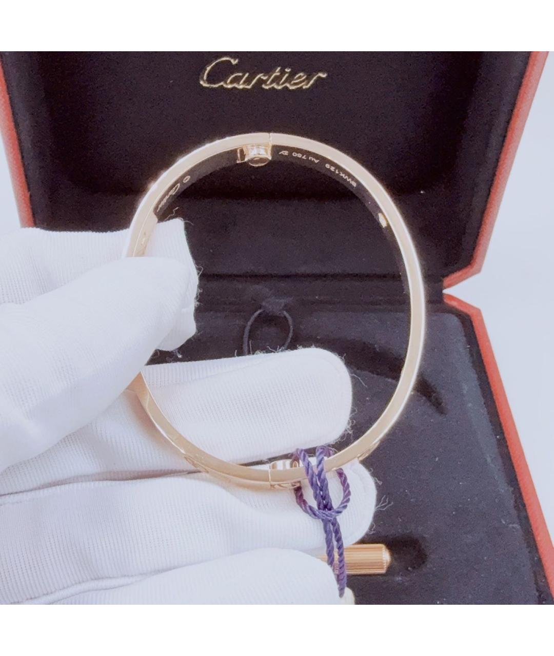 CARTIER Розовый браслет из розового золота, фото 6