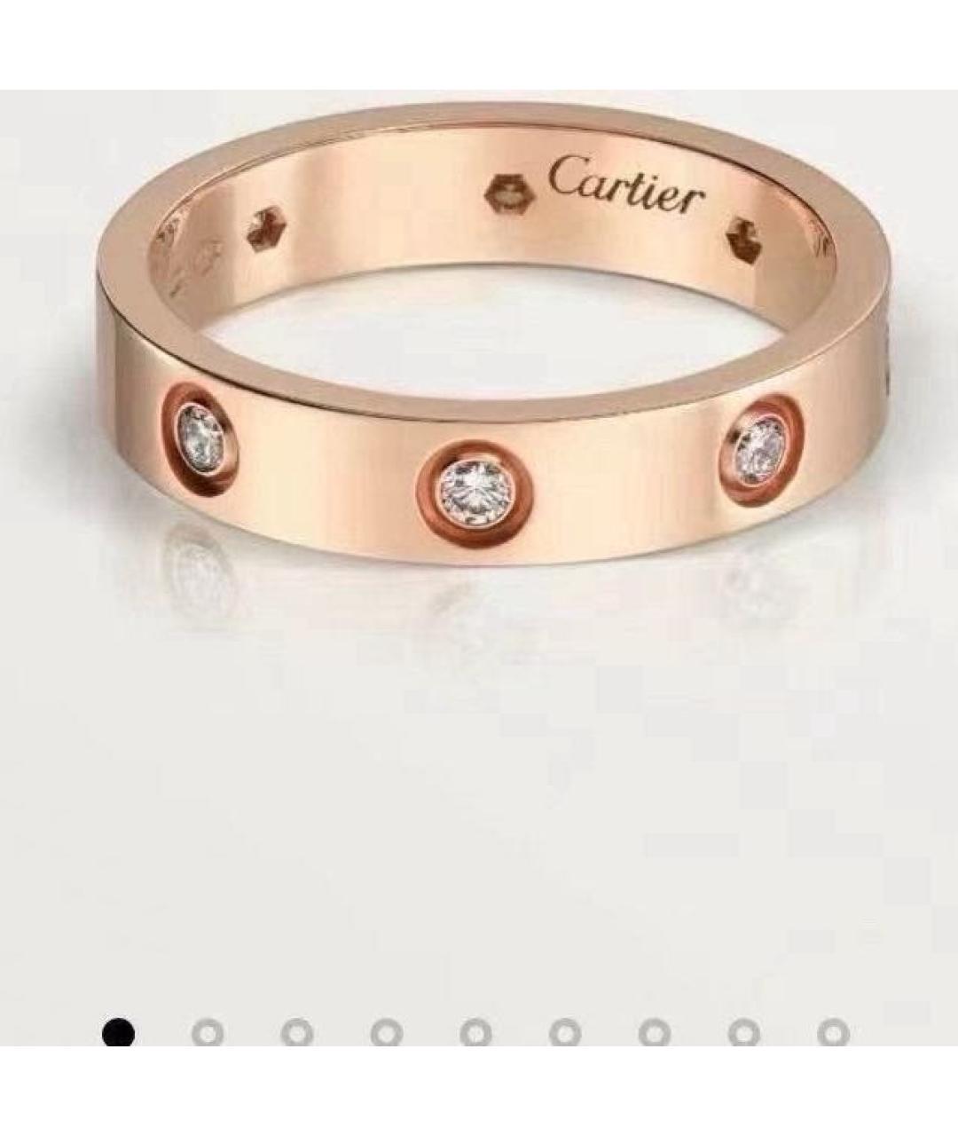CARTIER Розовое кольцо из розового золота, фото 7