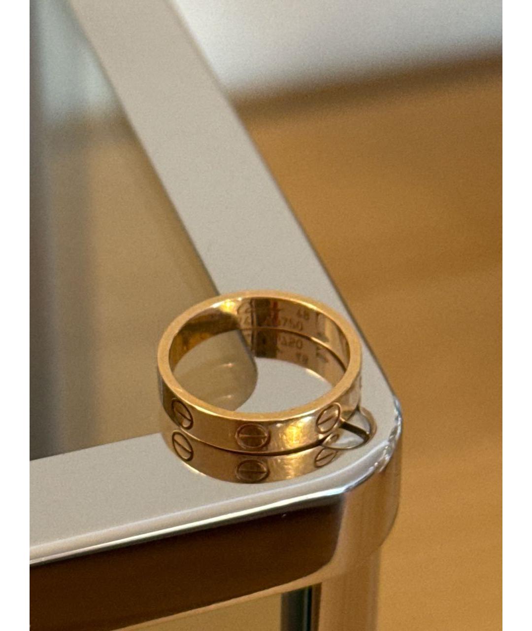 CARTIER Золотое кольцо из розового золота, фото 2